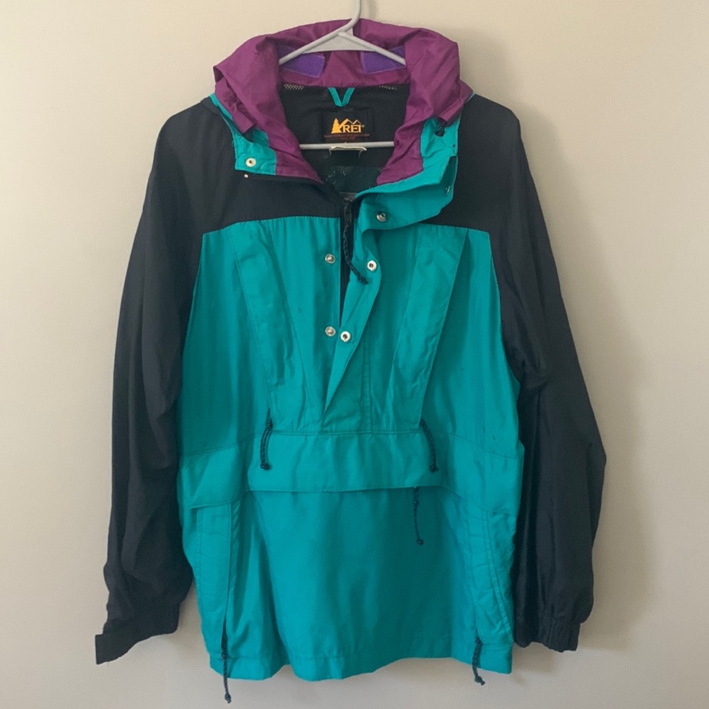 Vintage REI “Elements” Half Zip Windbreaker - Women’s Listing